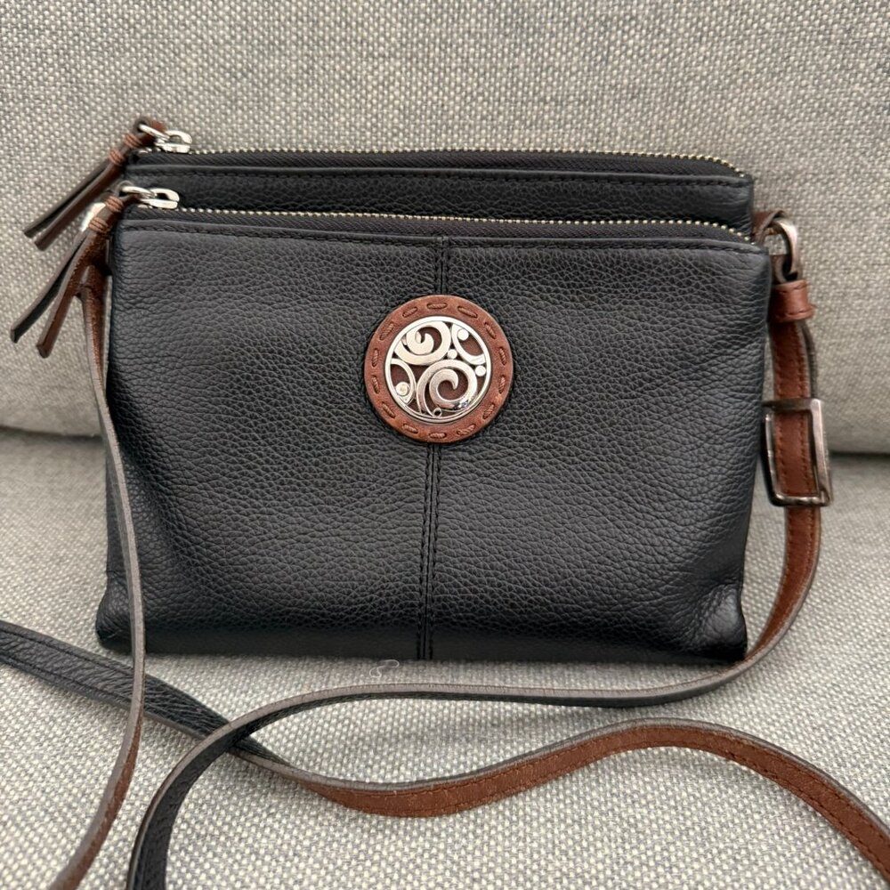 Brighton London Groove Double Zip Organizer bag